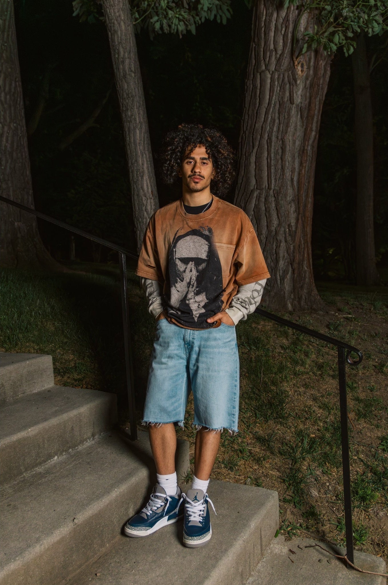 FTA "Vintage Chestnut" Double Layer Tee
